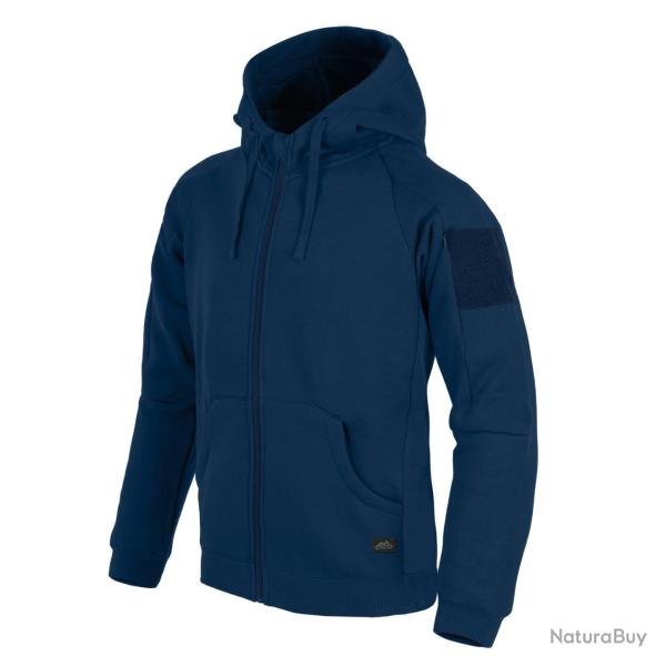 sweat � capuche tactique urbain lite fullzip � Blue
