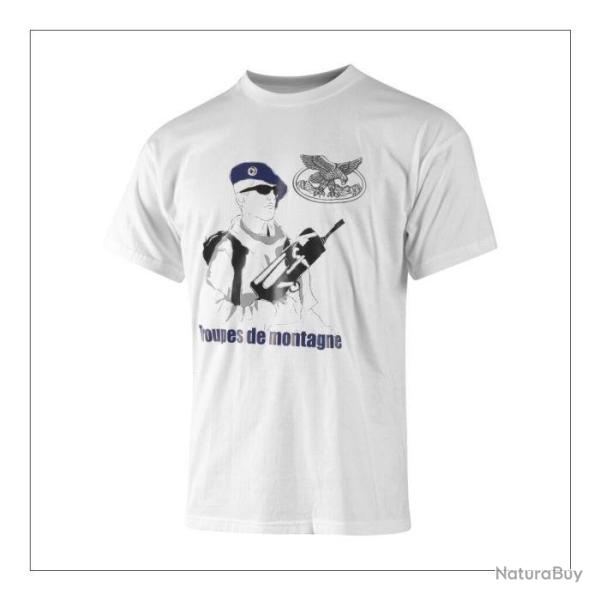 TEE SHIRT COTON TROUPES DE MONTAGNE