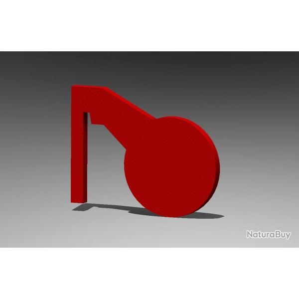 Gong Goutte Rouge Hardox 500 - 12 mm 150 mm