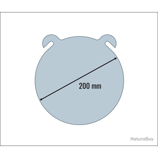 Gong Disque Oreille Ouverte Rouge Ramor 500 - 9,20 mm 200 mm