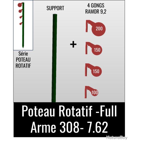 Kit Poteau Rotatif -Full - Arme 308-7.62