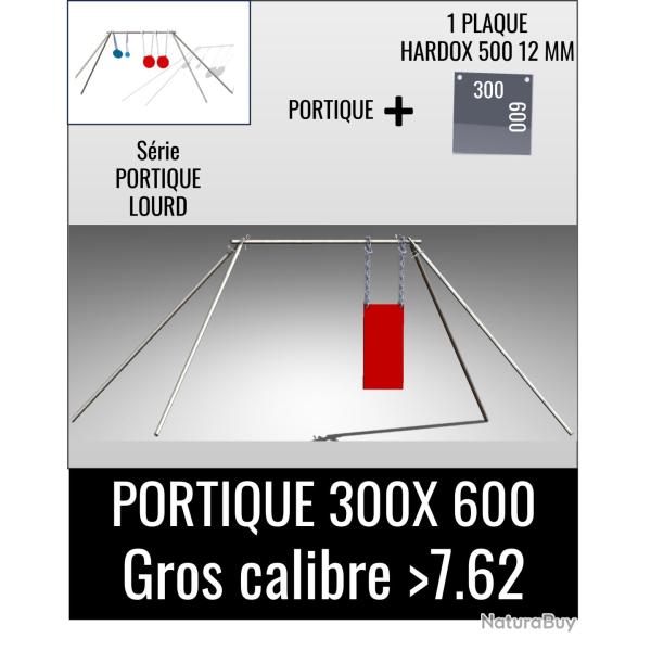 Kit Portique Lourd - Plaque 300 x 600