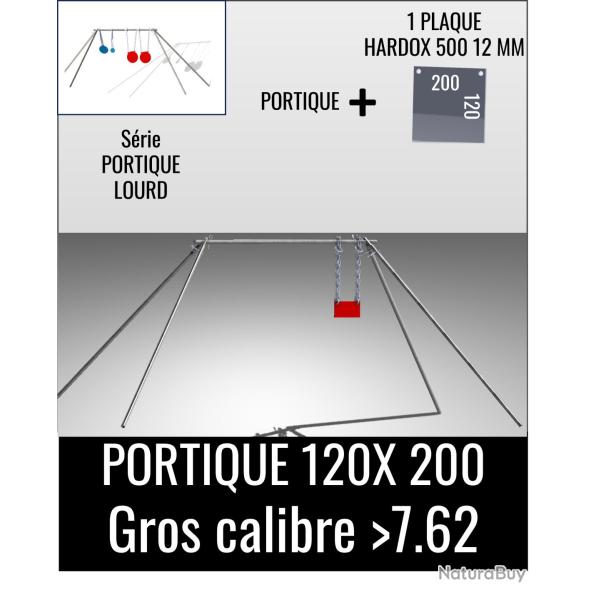Kit Portique Lourd - Plaque 120x 200