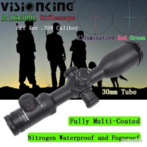 Visionking Lunette De Vis�e 2-16x50 DL Paiement en 3 ou 4 fois - LIVRAISON GRATUITE !!!