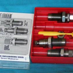 LEE RELOADING DIES - 3 OUTILS - 9MM MAKAROV