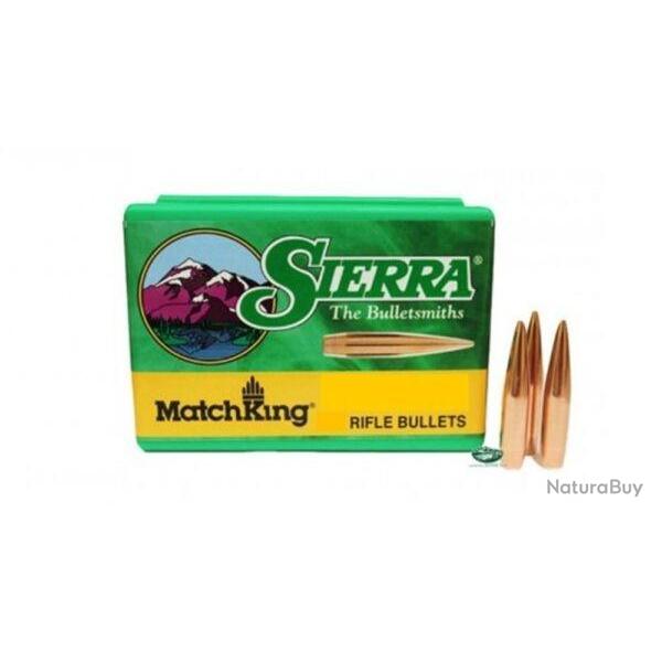 Ogives SIERRA HPBT - Cal: 6.5mm (.264") -142grs - 1742 - BOITE DE 100