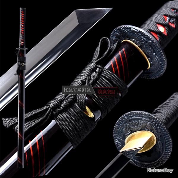 Ninjato tranchant Sabre droit. Katana japonais adapt� � la pratique de la coupe