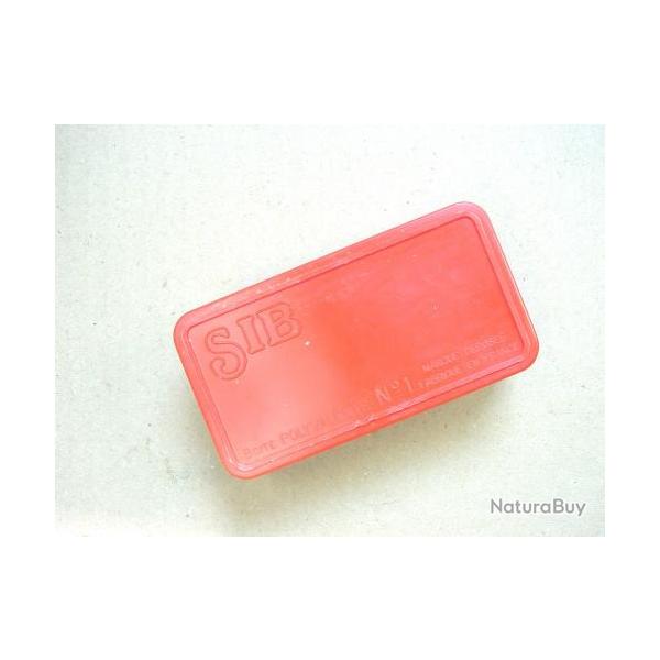 Boite � munitions SIB Rouge R�f B02 - 9 para  357