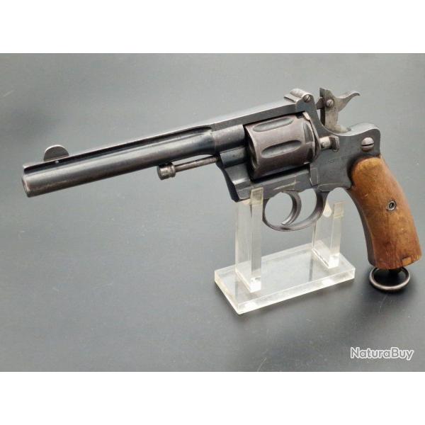 REVOLVER NAGANT ARMEE MEXICAINE MODELE 1893 HENRI PIEPER CALIBRE 8MM - 32WCF BREVET NAGANT STEYR - B