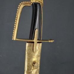 SABRE COURT D'OFFICIER DE MARINE EPOQUE DIRECTOIRE - FRANCE PREMIERE REPUBLIQUE Collection France Tr