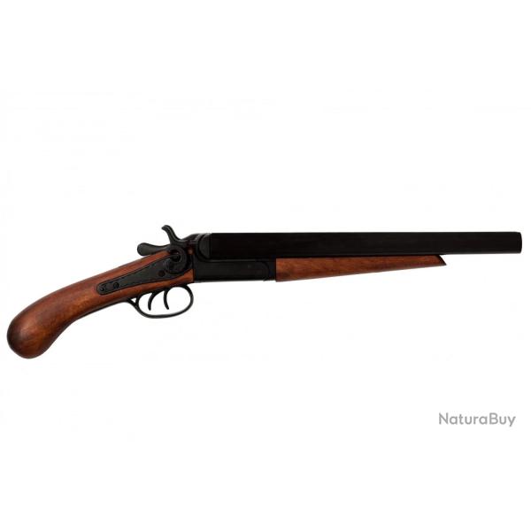 R�plique Denix pistolet � double canon USA 1868 PISTOLET DOUBLE CANONS 1868