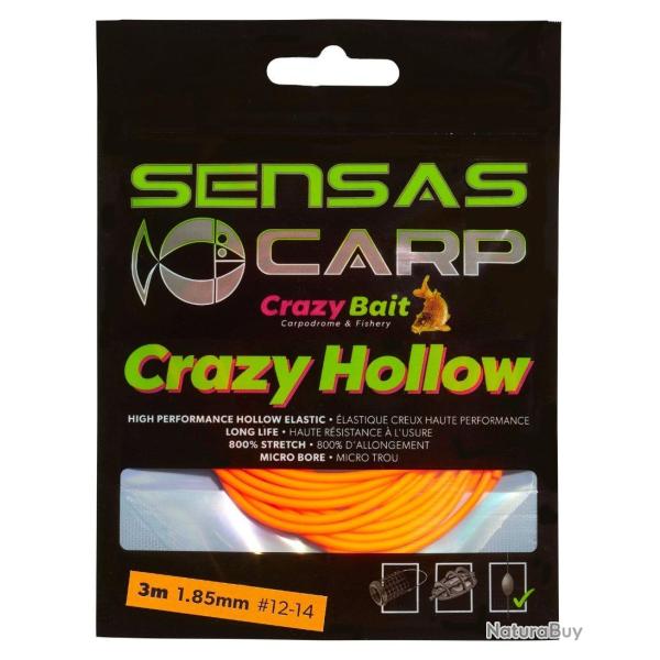 SENSAS �LASTIQUE CRAZY HOLLOW ELASTIC 800% 3M SENSAS 3m 1,85mm