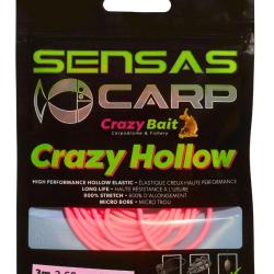 SENSAS &Eacute;LASTIQUE CRAZY HOLLOW ELASTIC 800% 3M SENSAS 2,60mm 3m