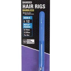 PRESTON BAS DE LIGNE MAG STORE KKM-B BANDED HAIR RIGS 0,19mm 14 4''/10cm