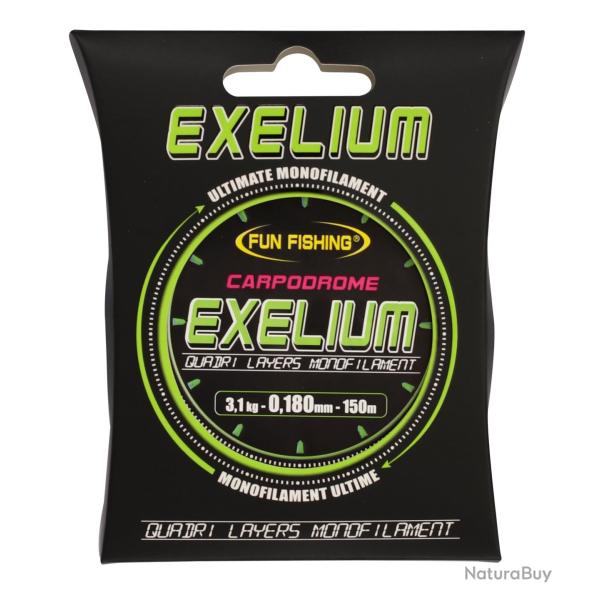 FUN FISHING MONOFILAMENT EXELIUM CARPODROME 150M 0,18mm 150m