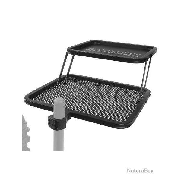 PRESTON DESSERTE DOUBLE DECKER SIDE TRAY SMALL