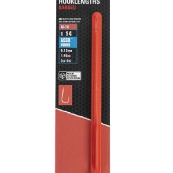 PRESTON BAS DE LIGNE MAG STORE N-10 HOOKLENGTHS BARBED 0,10mm 16 6''15cm