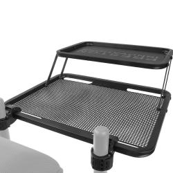 PRESTON DESSERTE DOUBLE DECKER SIDE TRAY LARGE