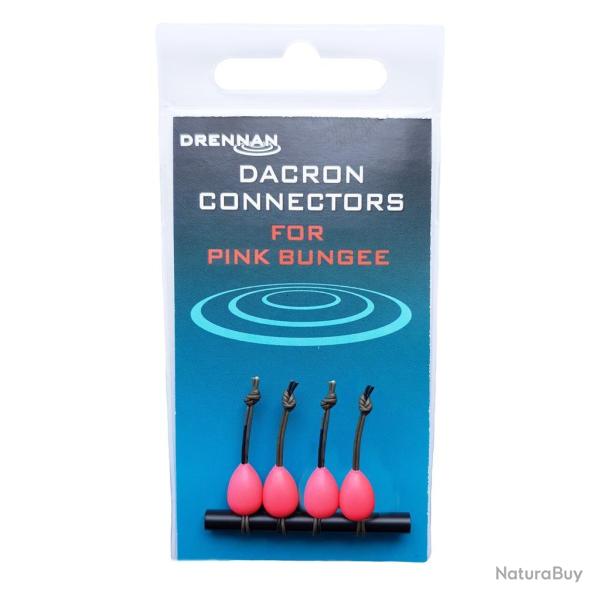 DRENNAN DACRON CONNECTORS PINK BUNGEE DRENNAN