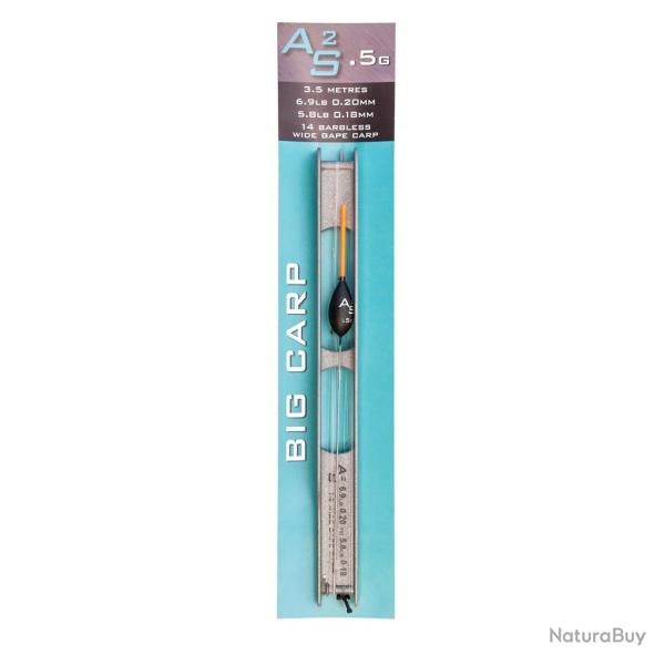 DRENNAN LIGNES MONT�ES AS2 BIG CARP POLE RIG DRENNAN 0,50gr 0,20mm 14