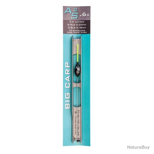 DRENNAN LIGNES MONT�ES AS2 BIG CARP POLE RIG DRENNAN 0,20mm 14 0,60gr
