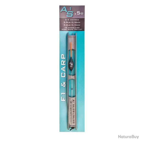 DRENNAN LIGNES MONT�ES AS1 F1 & CARP POLE RIG DRENNAN 0,50gr 0,18mm 16