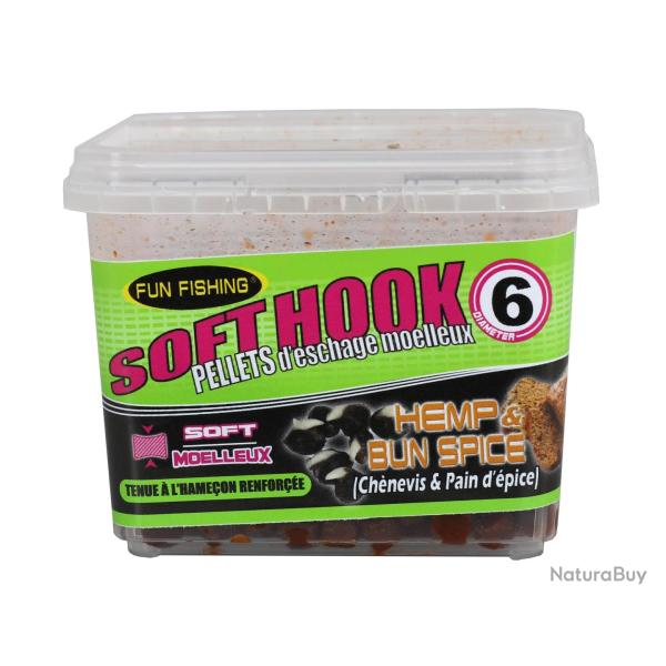 FUN FISHING PELLETS D'ESCHAGE MOELLEUX HEMP & SPICE 110GR FUN FISHING 6mm