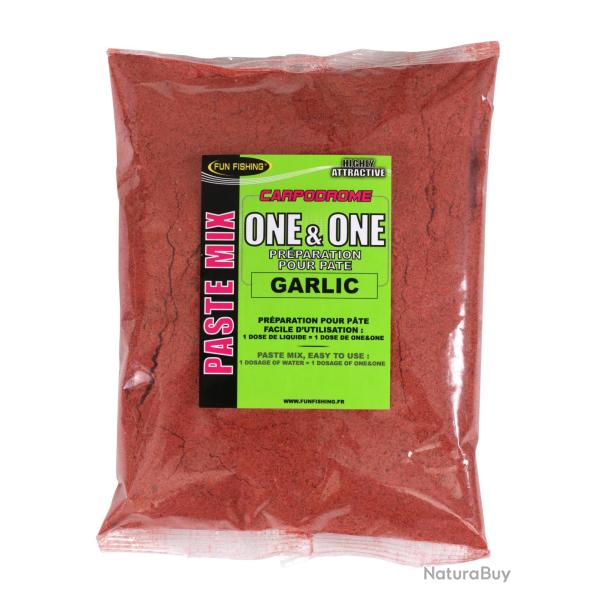 FUN FISHING P�TE ONE & ONE GARLIC 500GR FUN FISHING