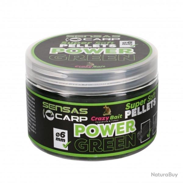 SENSAS SUPER SOFT PELLETS POWER GREEN