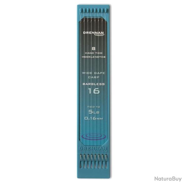 DRENNAN PLAQUE BAS DE LIGNE 6"/15CM WIDE GAPE CARP 0,16mm 16 6''15cm