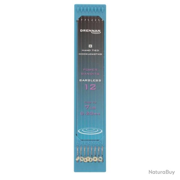 DRENNAN PLAQUE BAS DE LIGNE 6"/15CM POWER BANDIT 0,20mm 12 6''15cm