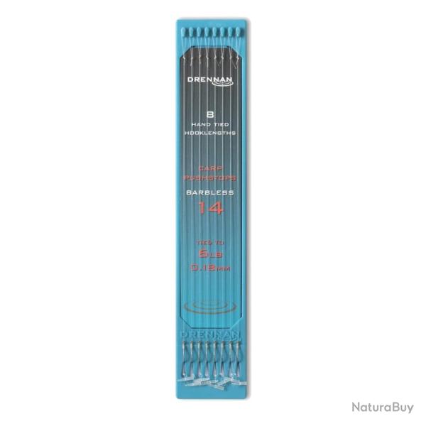 DRENNAN PLAQUE BAS DE LIGNE 6"/15CM CARP PUSHSTOPS 0,18mm 14 6''15cm