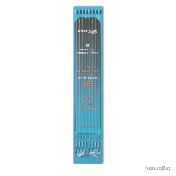 DRENNAN PLAQUE BAS DE LIGNE 6"/15CM CARP PUSHSTOPS 0,15mm 18 6''15cm