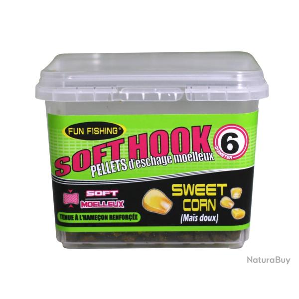 FUN FISHING PELLETS D'ESCHAGE MOELLEUX SWEET CORN 9mm