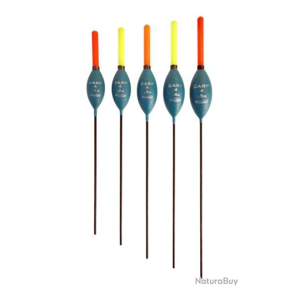 DRENNAN FLOTTEUR CARP 4 FLOATS DRENNAN 0,40gr Jaune