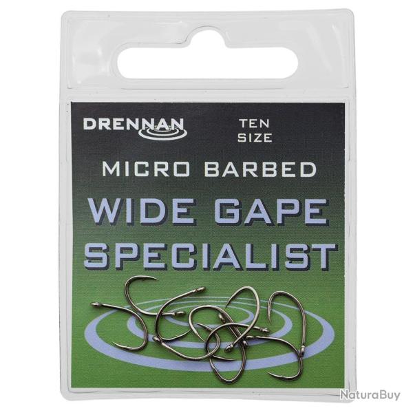 DRENNAN HAMEONS WIDE GAPE SPECIALIST BARBED DRENNAN 8