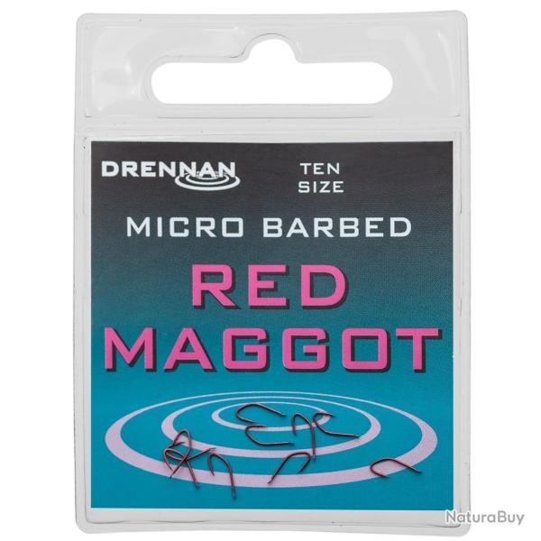DRENNAN HAME�ONS RED MAGGOT BARBED DRENNAN 18