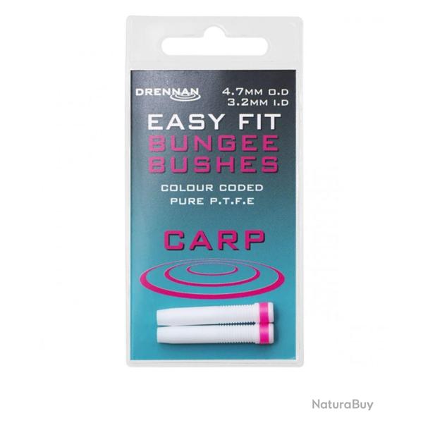 DRENNAN �LASTIQUE EASY FIT CARP BUNGEE BUSH CARP PINK 3,2MM DRENNAN