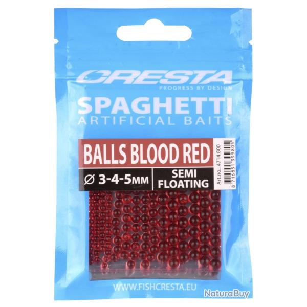 CRESTA SPAGHETTI BALLS BLOOD RED