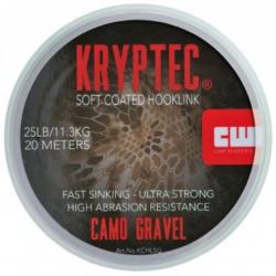 CARP WHISPERER - LIGNE SOFT COATED HOOKLINK ENDUIT DOUX Gravel 35lb