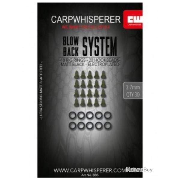 CARP WHISPERER BLOW BACK SYSTEM ROUND RIG RING