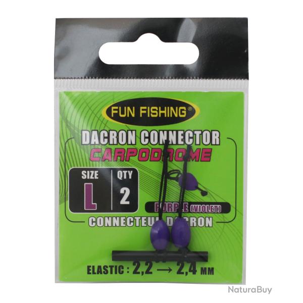 FUN FISHING LASTIQUE CONNECTEURS DACRON FUN FISHING Large