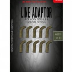 CARP WHISPERER - LINE ADAPTOR Medium Weed