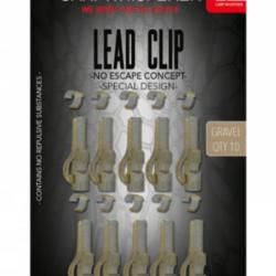 CARP WHISPERER - NO ESCAPE LEAD CLIP Gravel
