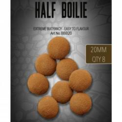 CARP WHISPERER - DEMI BOILIE FLOTTANTE BRUNE Bruin 15 mm