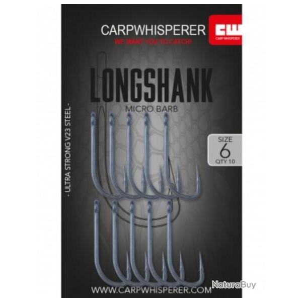 CARP WHISPERER HAME�ON LONGSHANK 6 Micro Barb