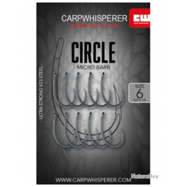 CARP WHISPERER HAME�ON CIRCLE CARP WHISPERER 4 Barbless