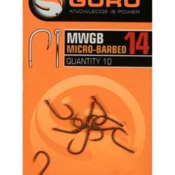 GURU HAKEN MWG HOOK BARBED/EYED 16