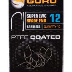 GURU HAME&Ccedil;ON SUPER LWG HOOK BARBLESS/SPADE END 14