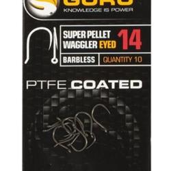GURU HAME&Ccedil;ON SUPER PELLET WAGGLER HOOK BARBLESS/EYED 10